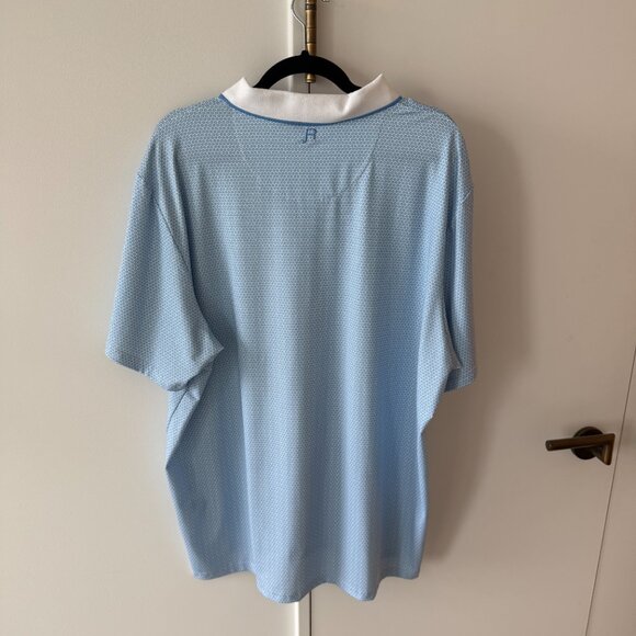 Bonobos Standard Fit Performance Fabric Blue Golf Polo XXL - Picture 4 of 4